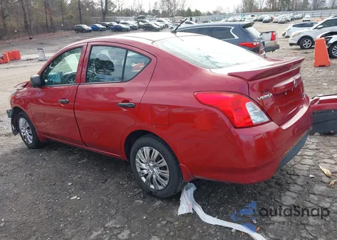 2015 Nissan Versa 1.6 S+ z USA, uszkodzony, nr VIN 3N1CN7APXFL918579